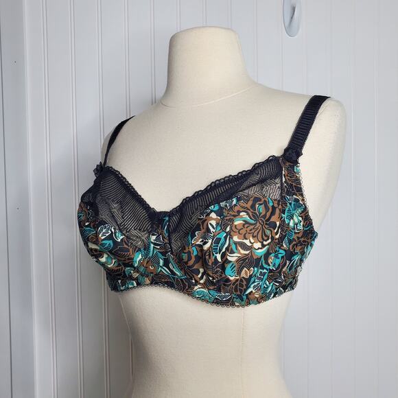 Fantasie Women's Evelyne Underwire Side Support Bra Size 32E Black Lace Comfort - Picture 8 of 8